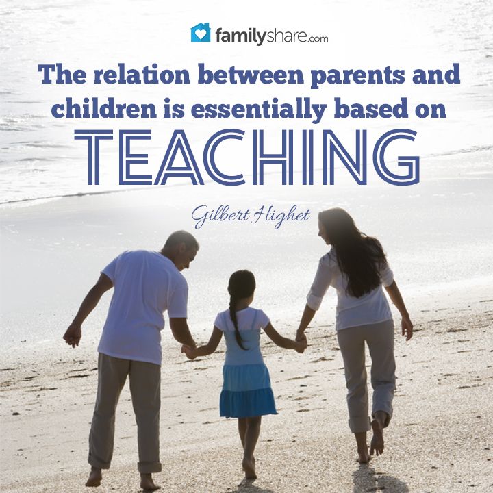 respect and love in a relationship between parents and children